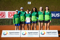 5. Platz: Sachsen - Sportgymnasium Dresden, Jugend trainiert für Olympia - Herbstfinale 2026 (Tennis), Berlin, TC 1899 Blau-Weiss Berlin, 18.09.2026, Foto: Claudio Gärtner