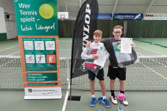 Finale M-U14: J. Woithon unf G. Rothkegel