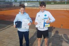 Nebenrunde U14 mit B. Körnig und J. Woithon