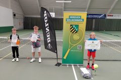 Siegerehrung U10 Midcourt Jungen
