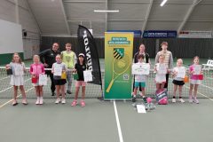 Siegerehrung U10 Midcourt Mädchen