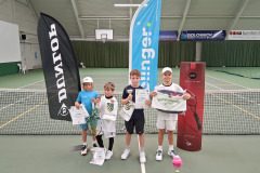 Siegerehrung M-U10 Midcourt