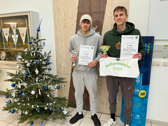 Artem Lyapshin und Fynn Sieckmann (von links).